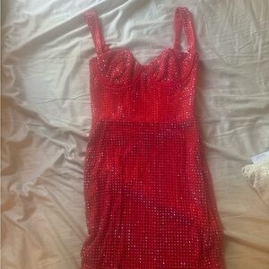 oh polly homecoming dress in red!